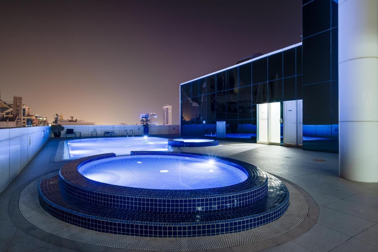 Luxury Apt - Rooftop Pool - City View Dubái Exterior foto