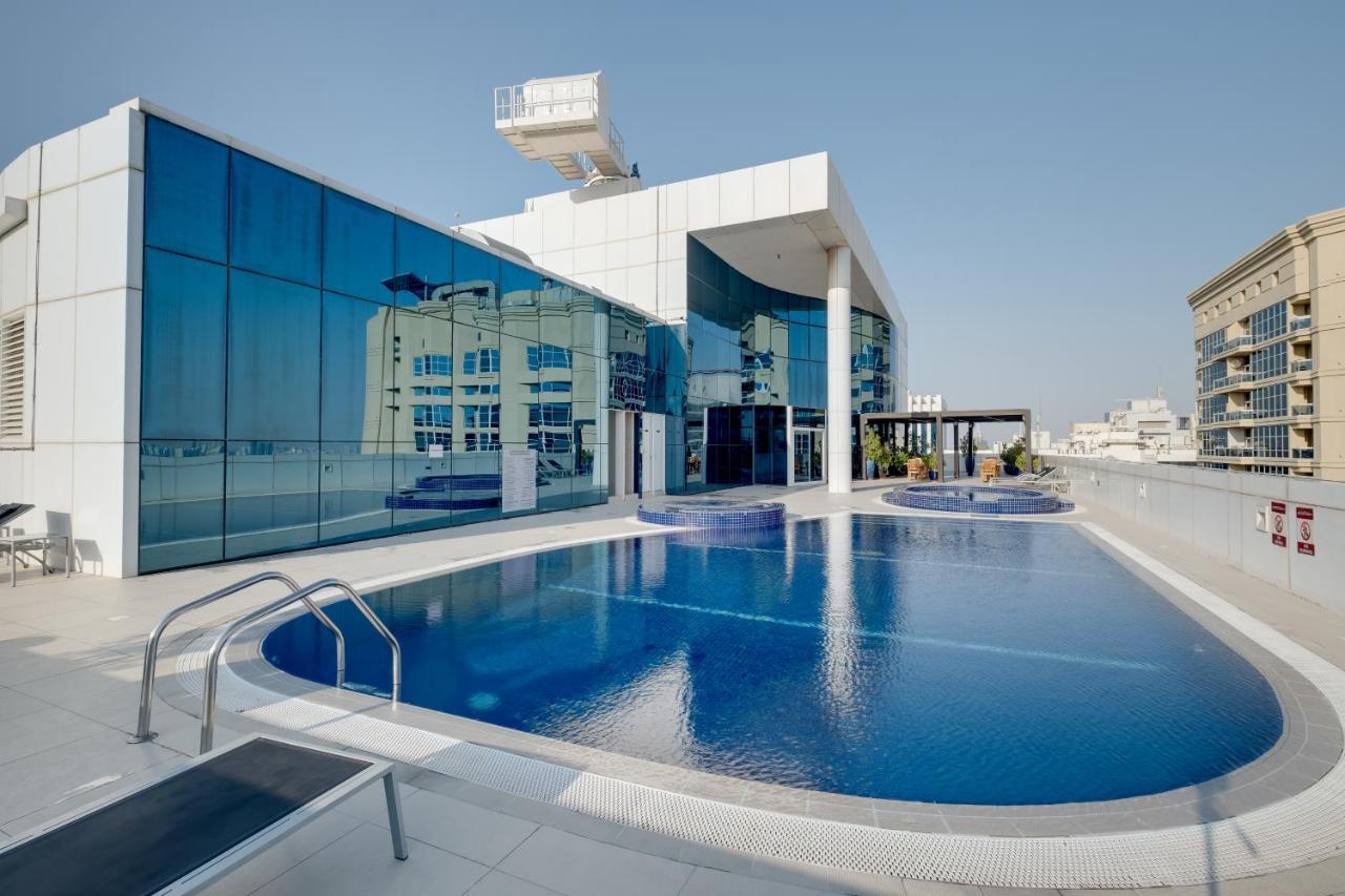 Luxury Apt - Rooftop Pool - City View Dubái Exterior foto